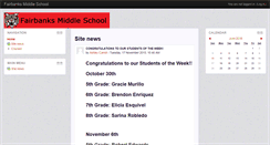 Desktop Screenshot of fairbanks.morenci.org